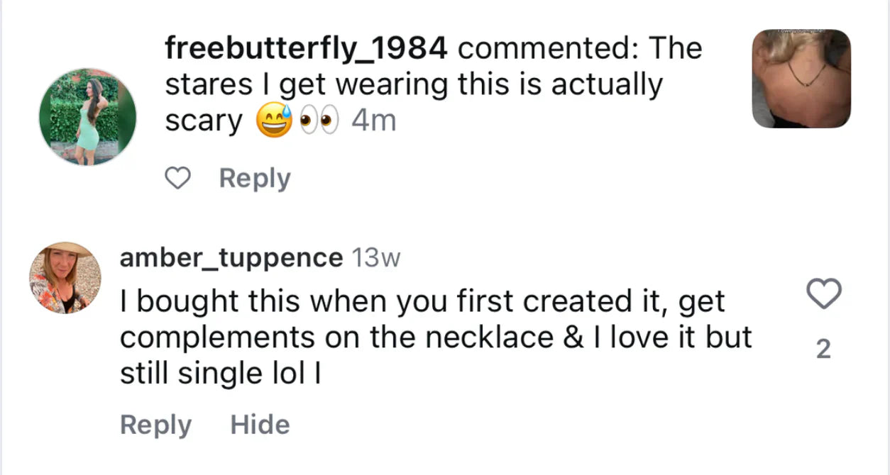 Customer comment