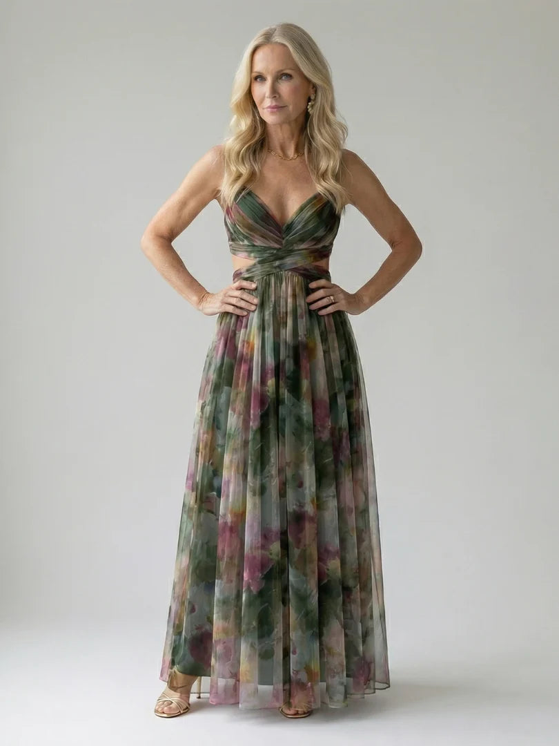 Isel | Soft Wrap Maxi Dress