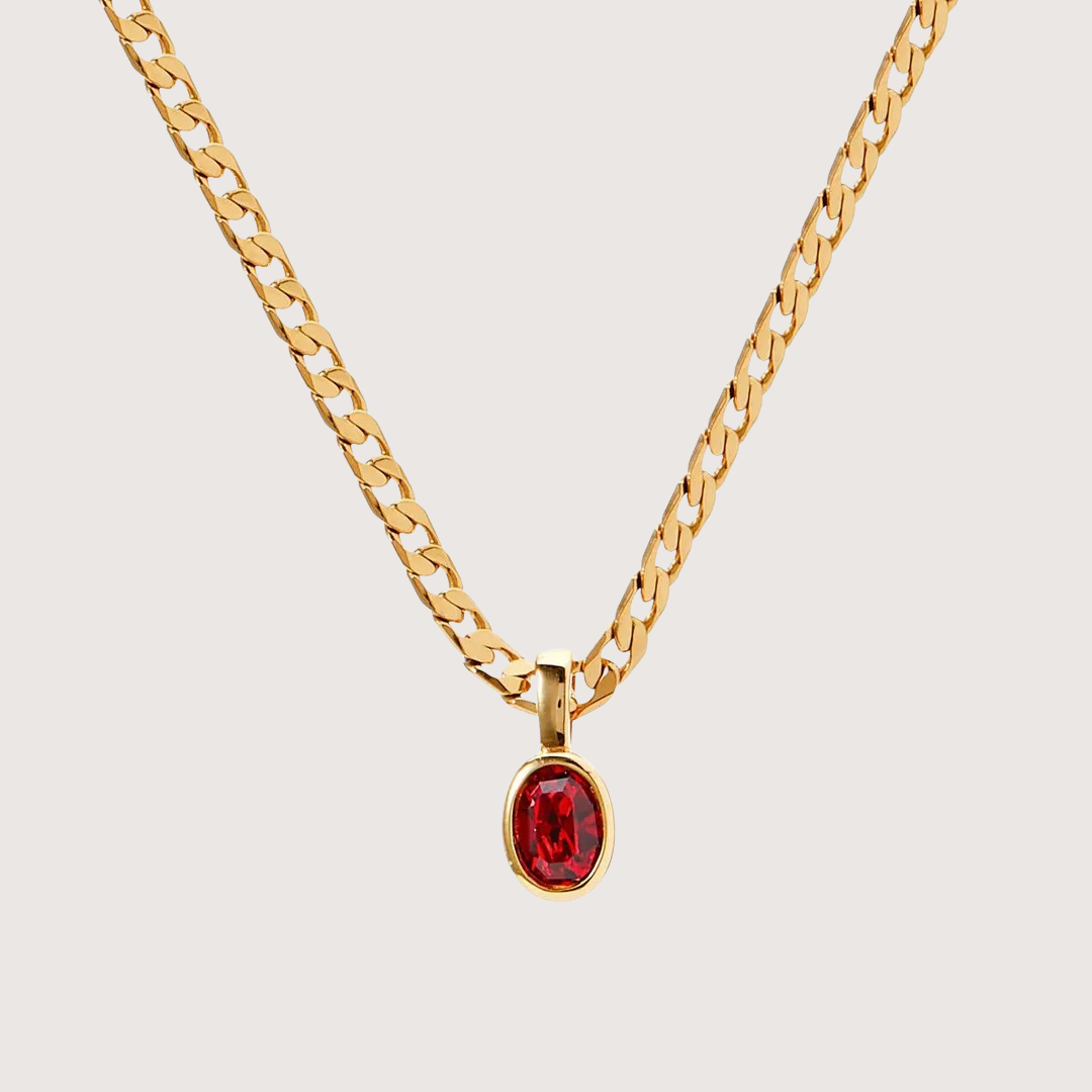 Zaria Necklace in Gold