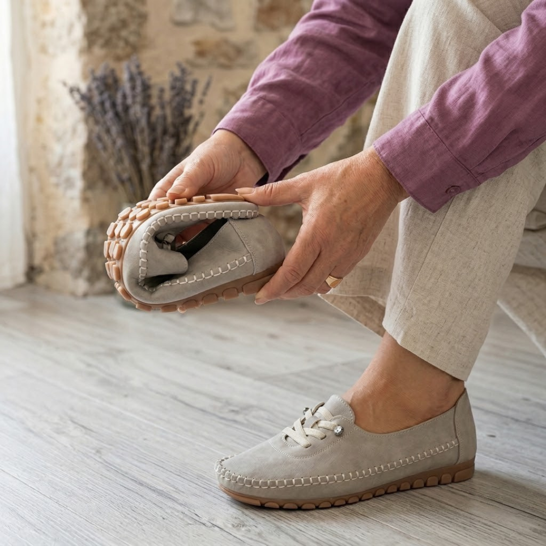 Céliane | Soft Moccasins with Ergonomic Sole and Complete Comfort