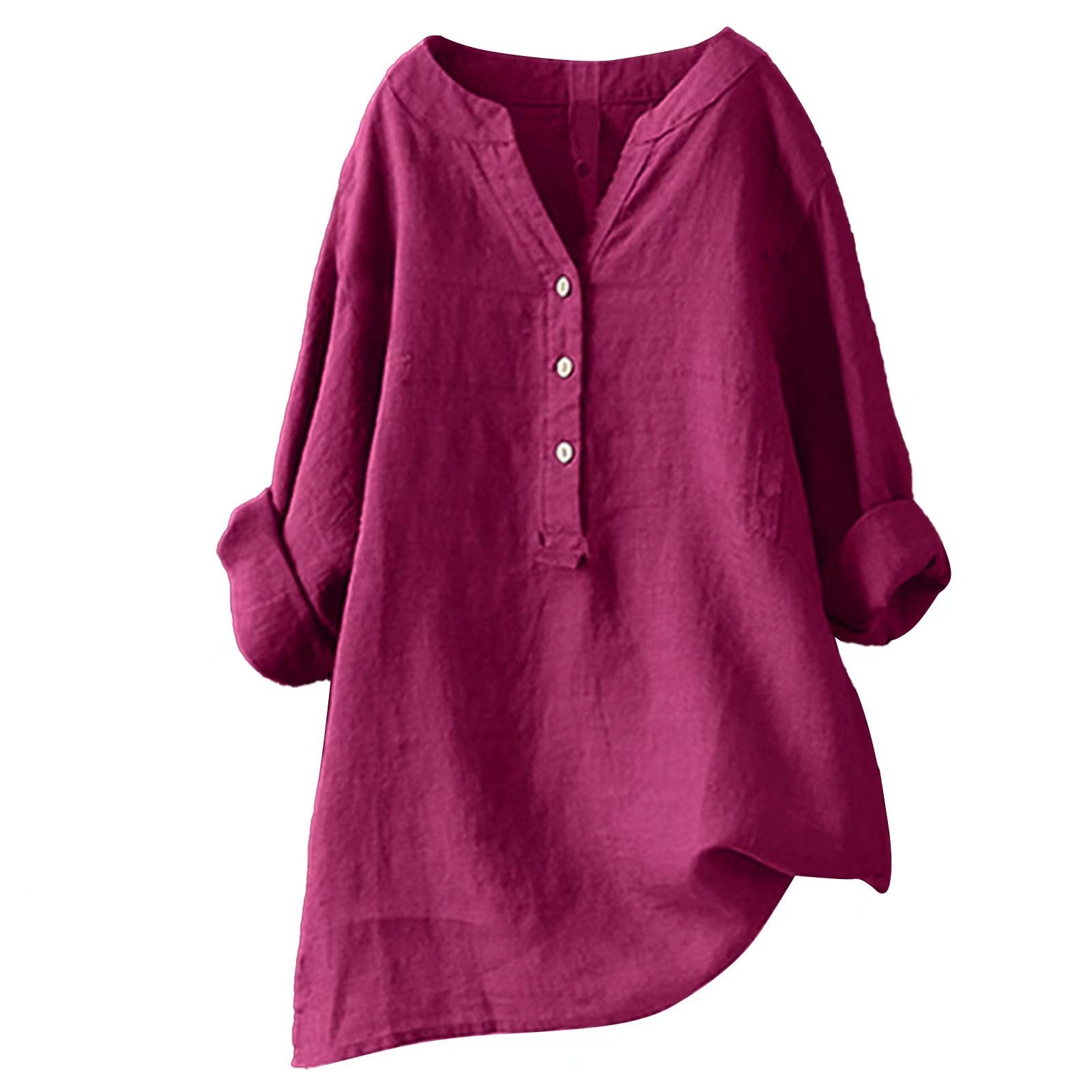 Veronique™ Elegant V-Neck Blouse