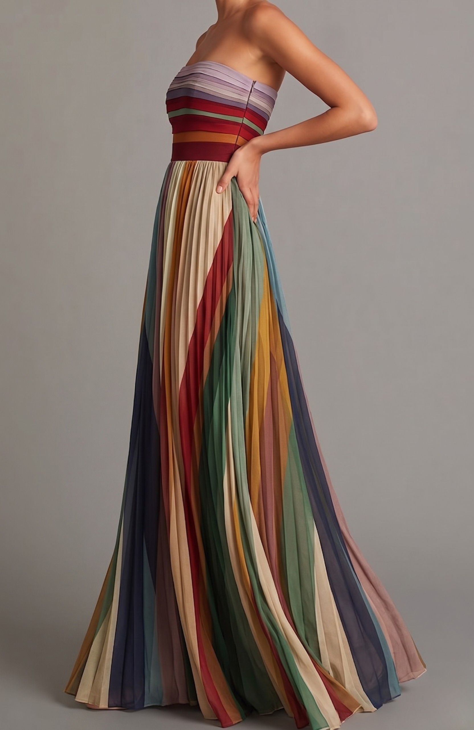Judith™ | Holiday Glam Maxi Dress