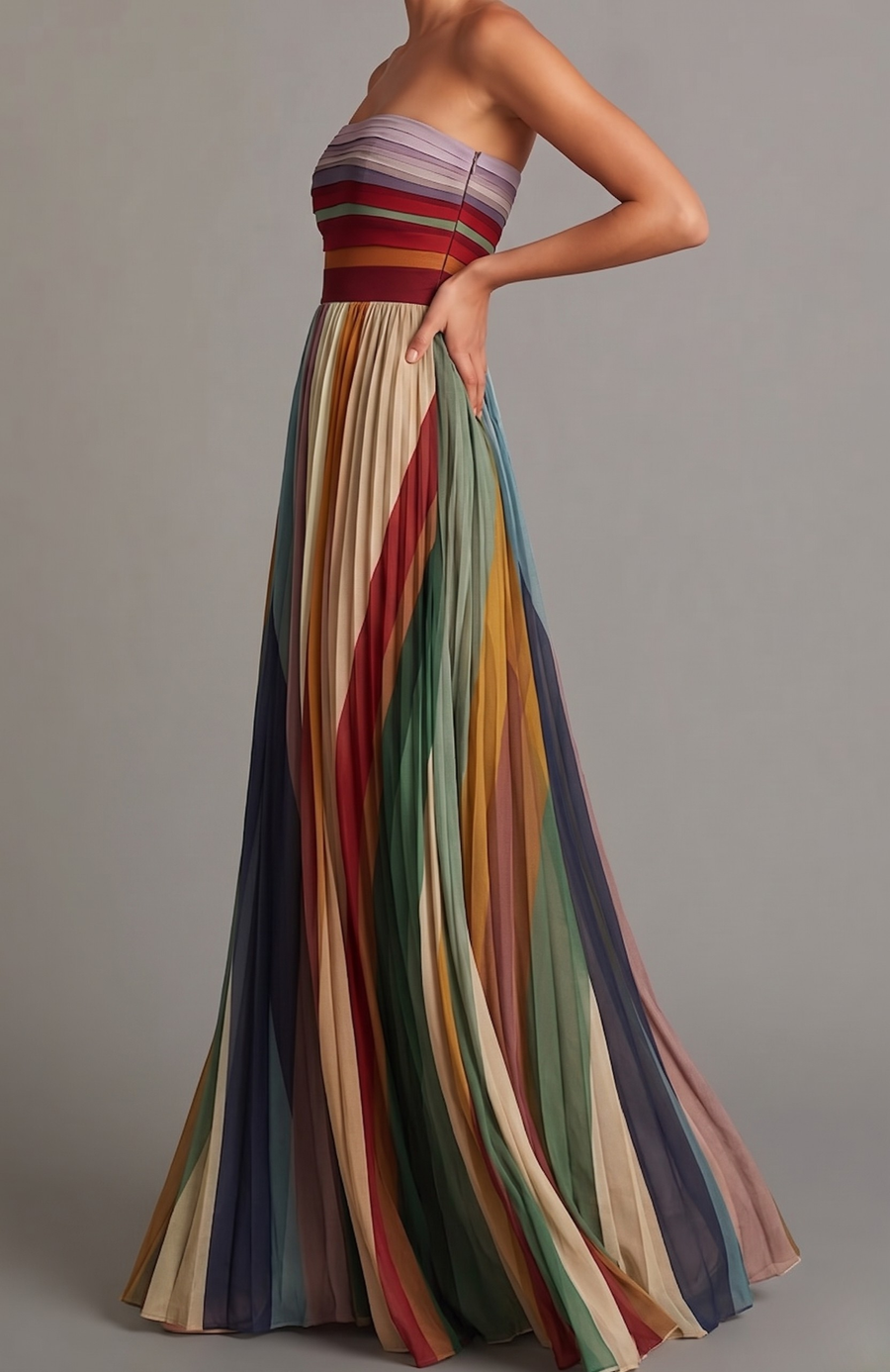 Judith™ | Holiday Glam Maxi Dress