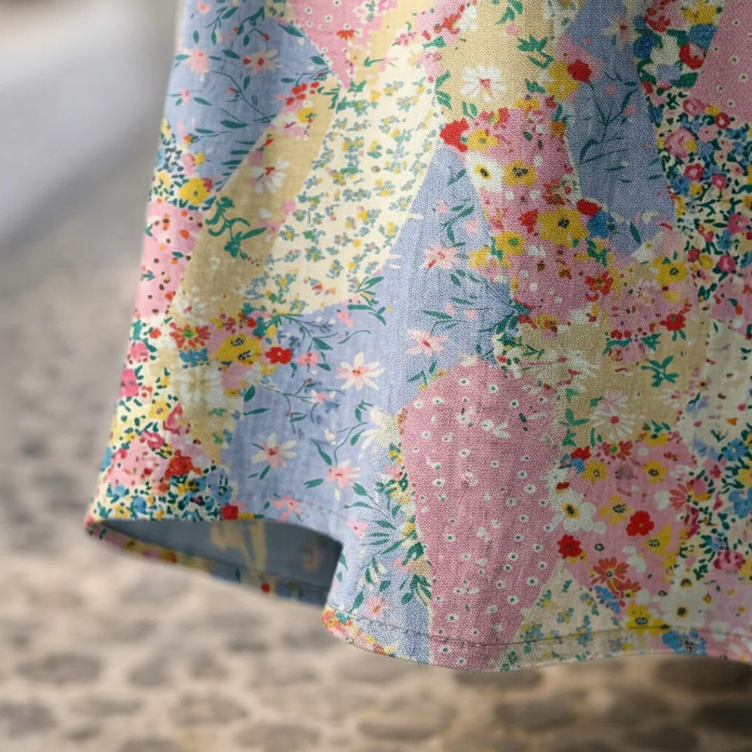 Lunessa – Floral Breeze Midi Dress