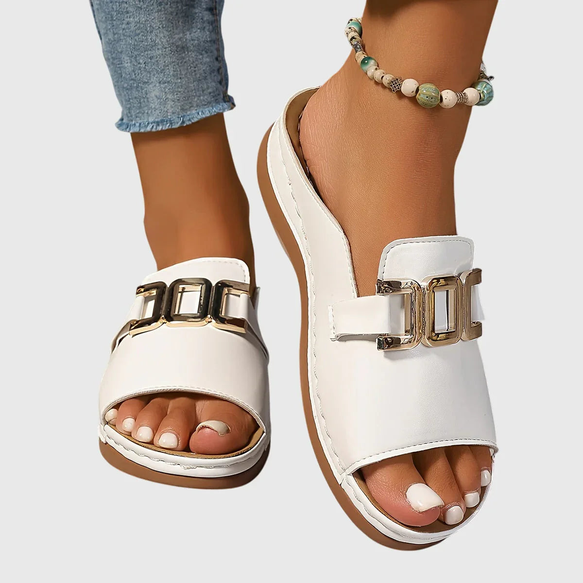 KATHRYN | COMFY BUCKLE SANDALS