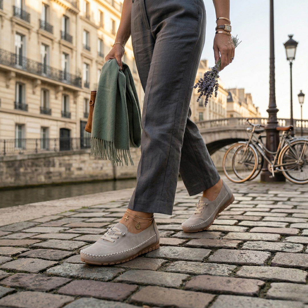 Céliane | Soft Moccasins with Ergonomic Sole and Complete Comfort