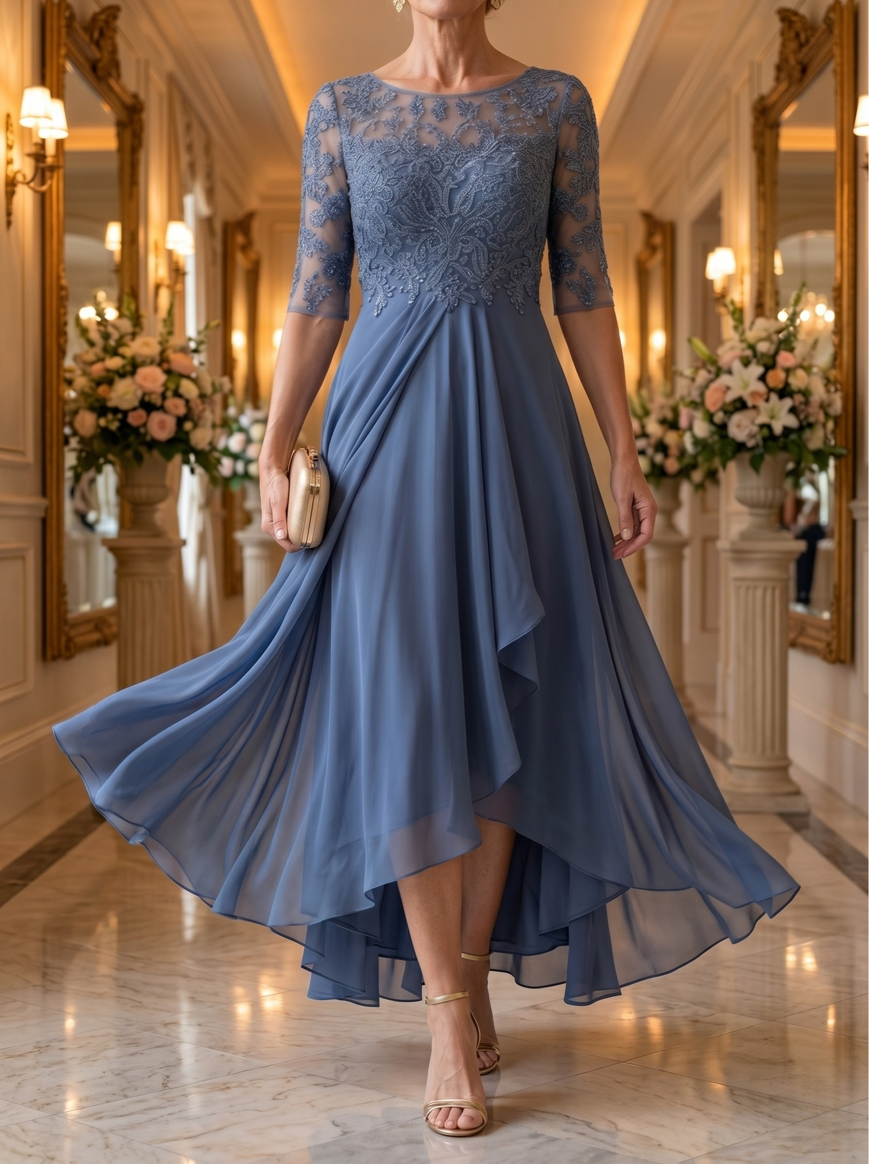 Rhonda | Elegant Lace Dress