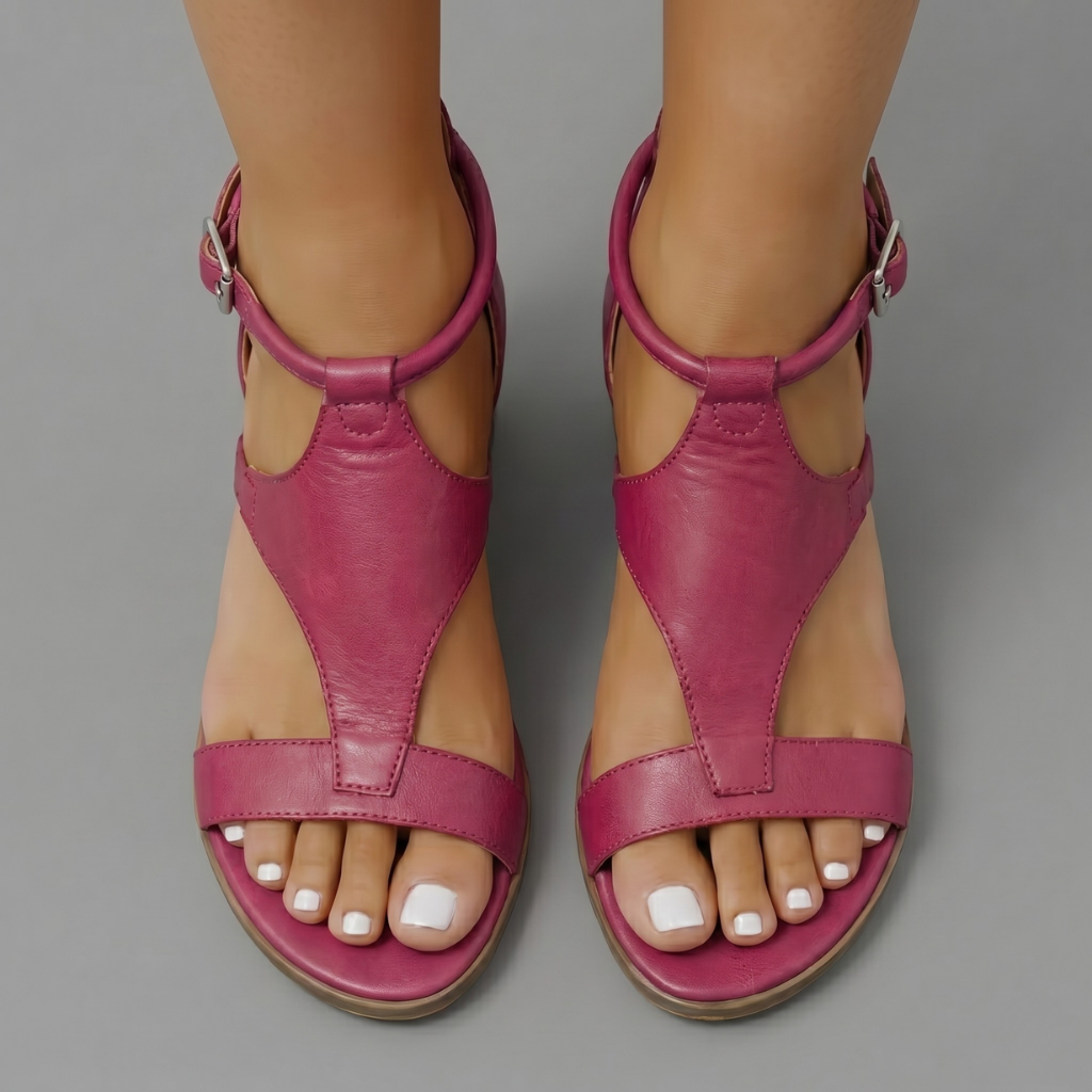 Alice™ | Orthopedic Vegan Leather Sandals