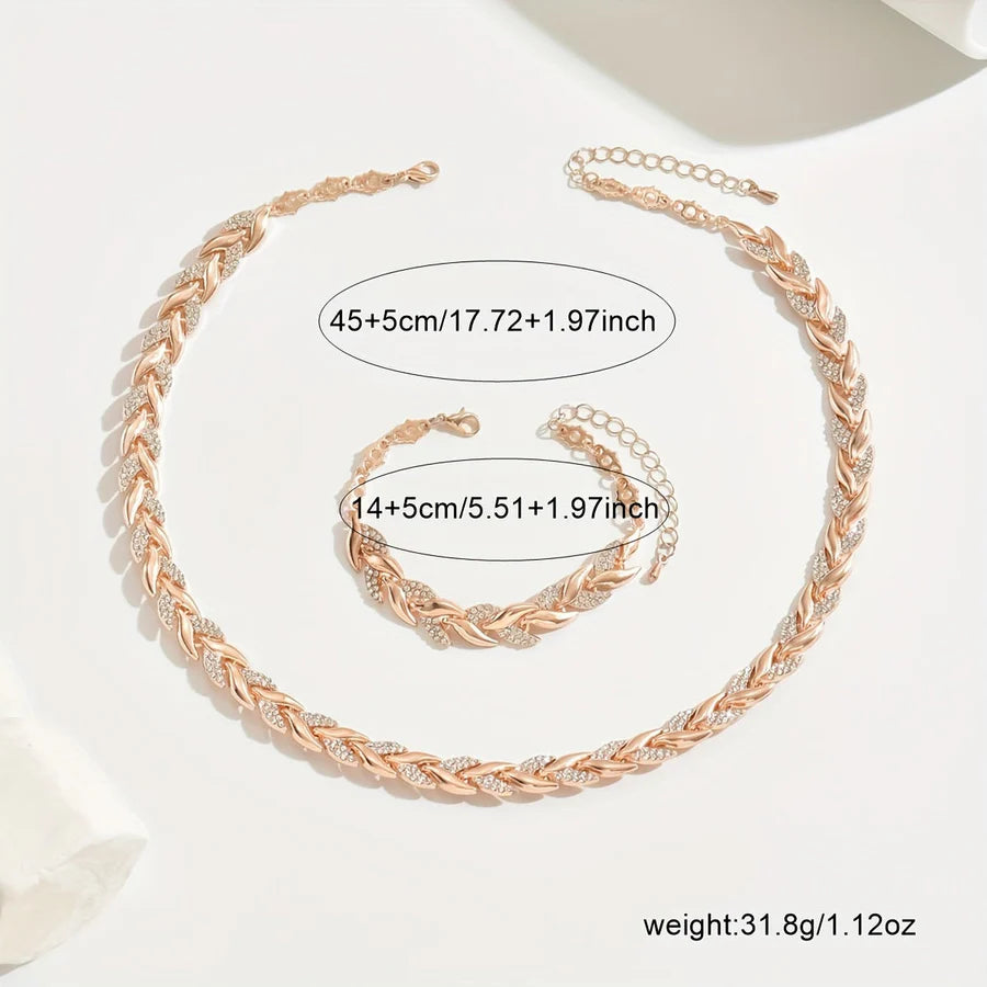Sophisticated Fishtail Jewelry Set