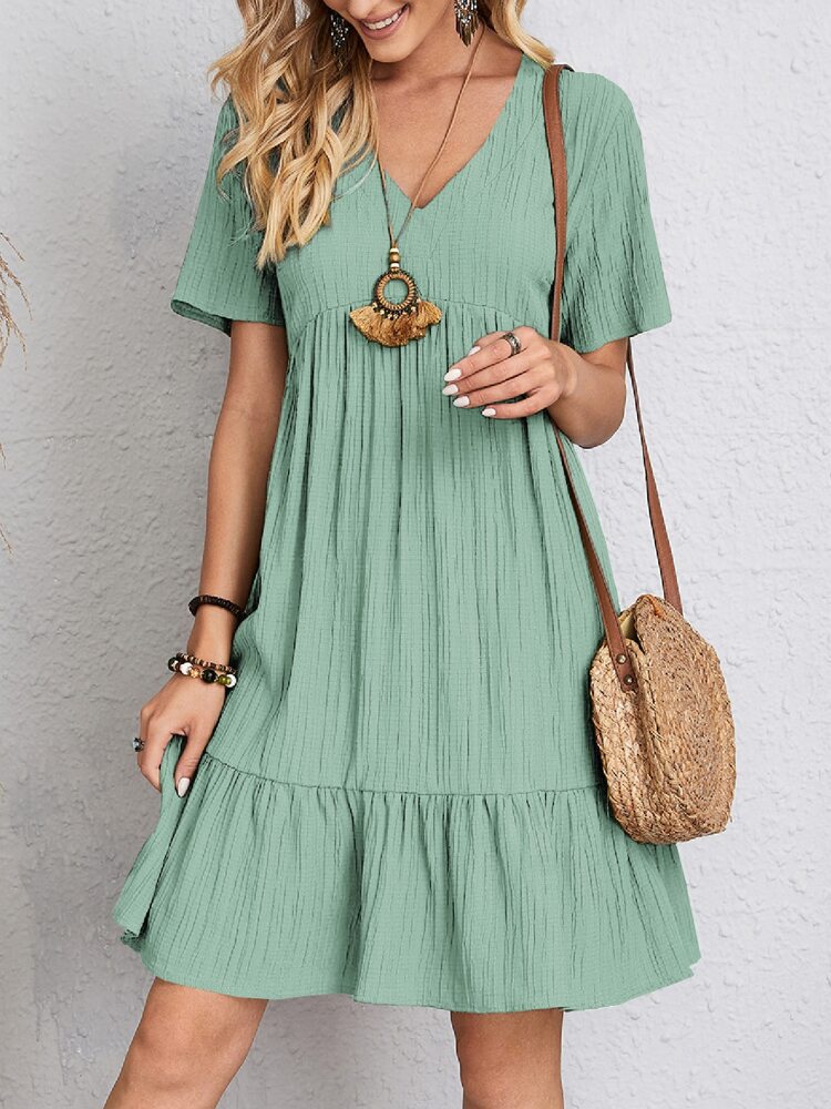 Annemarie™ - Elegant Dress with Belly Coverage