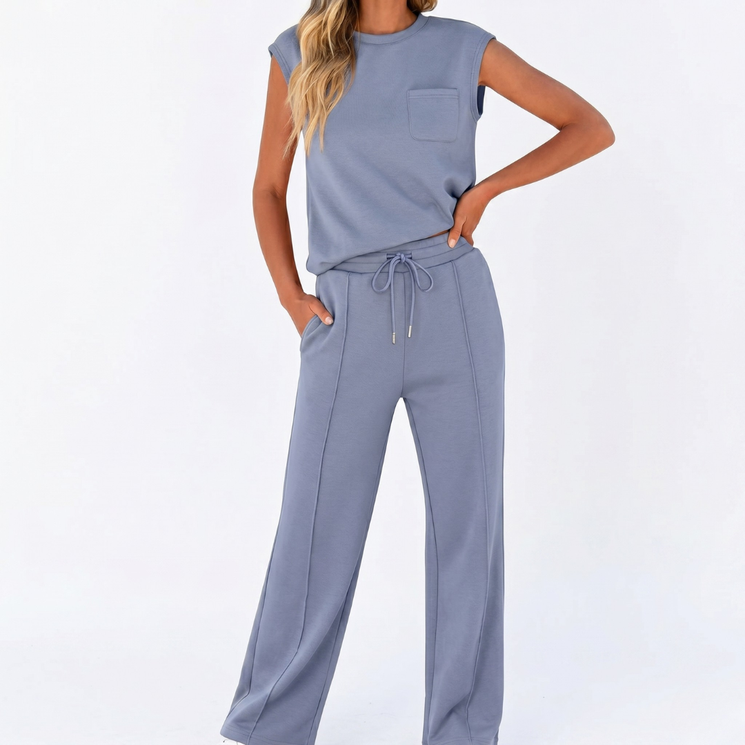 KAIYA™ – Casual Summer Lounge Co-Ord