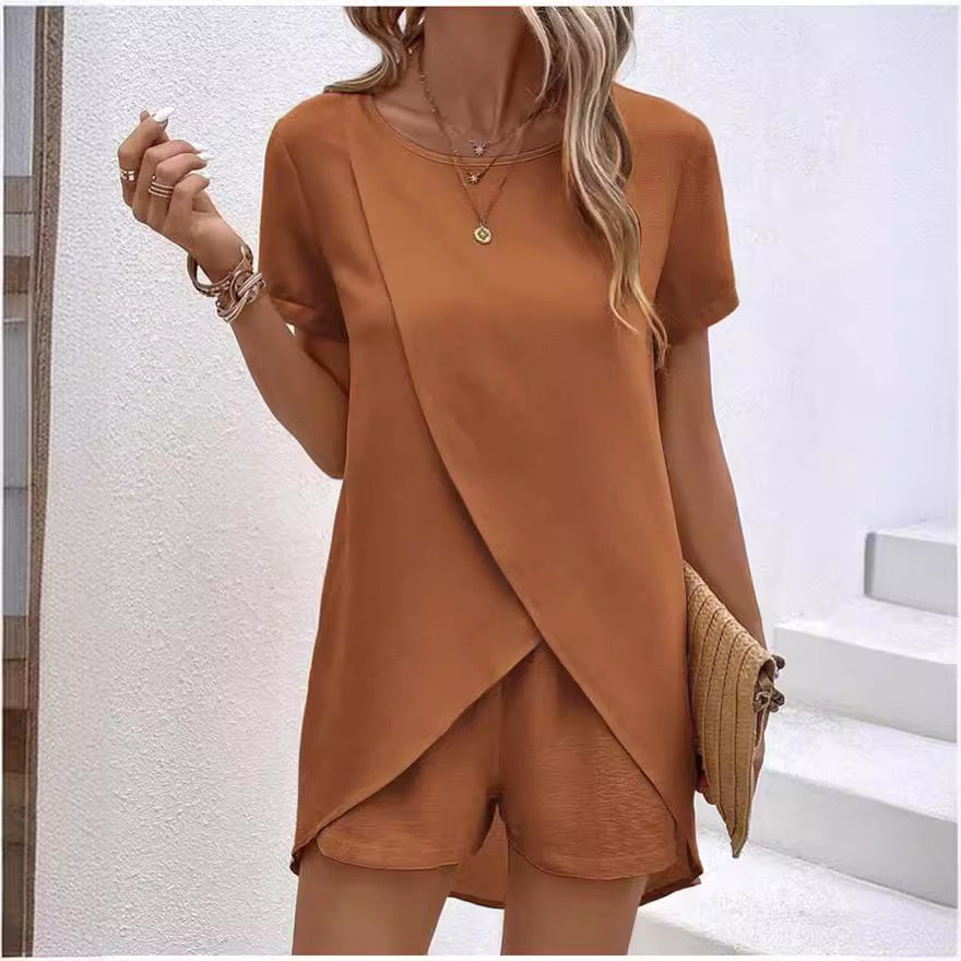 AMALIA™ – Elegant Summer Co-ord Lounge Set