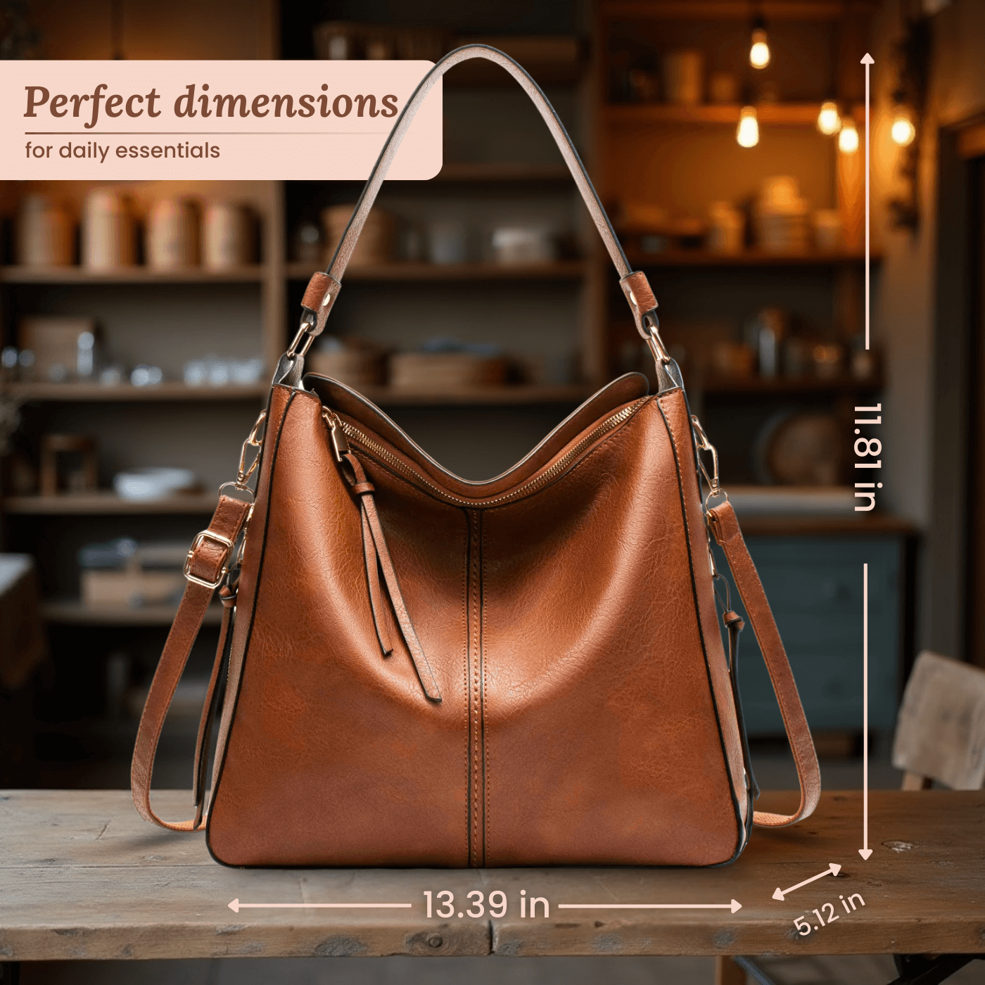 Aurora's Convertible Hobo | Shoulder Bag