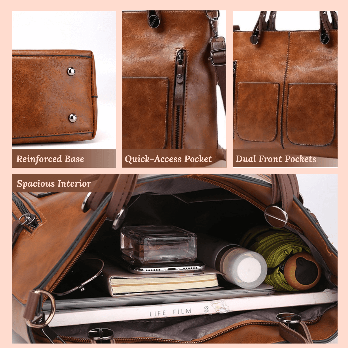 Caterina's Multi-Pocket | Crossbody Bag