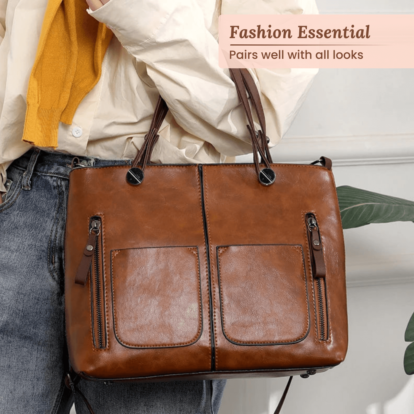 Caterina's Multi-Pocket | Crossbody Bag
