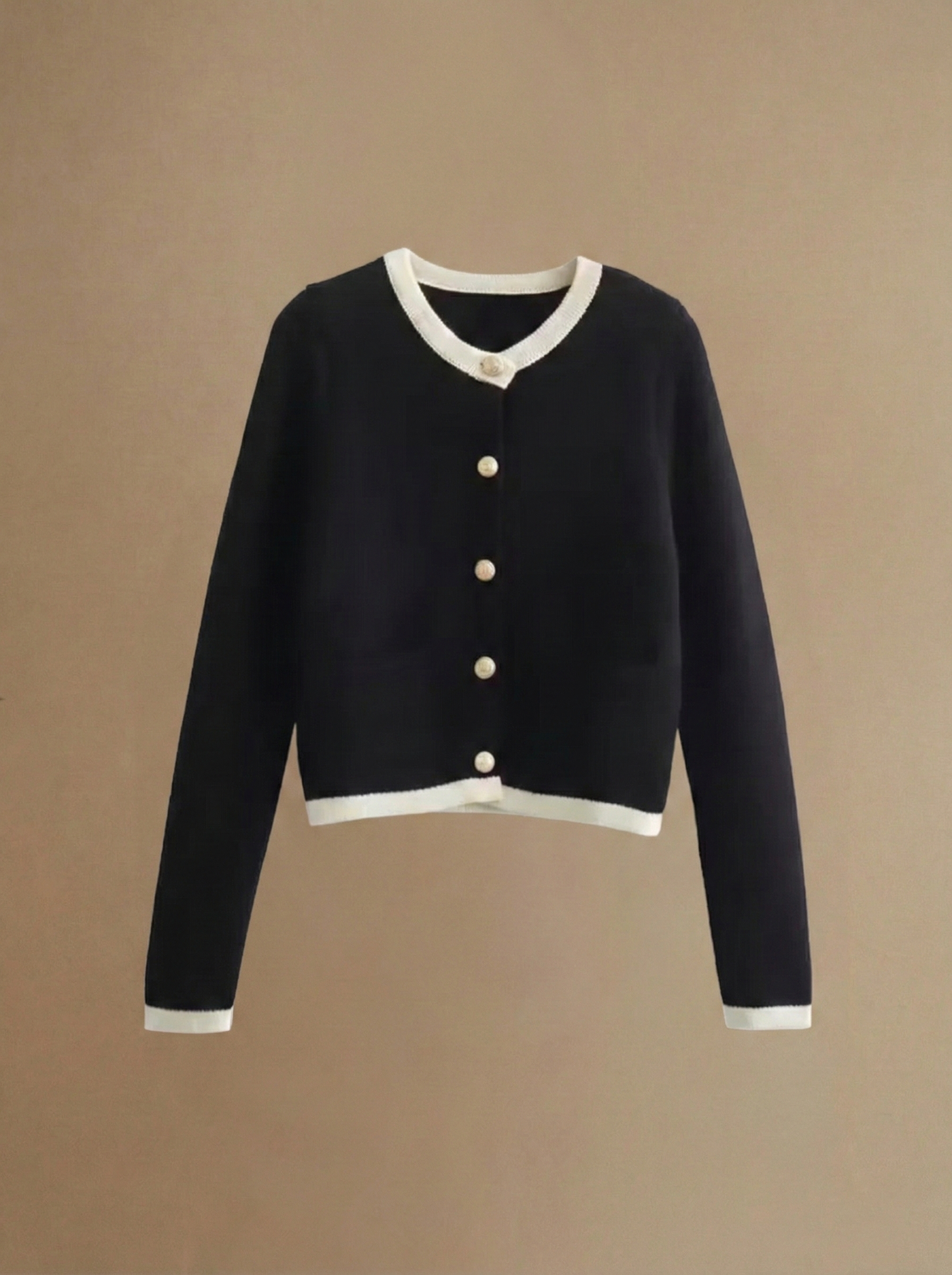 Oldmoney Style Buttoned Knit Cardigan