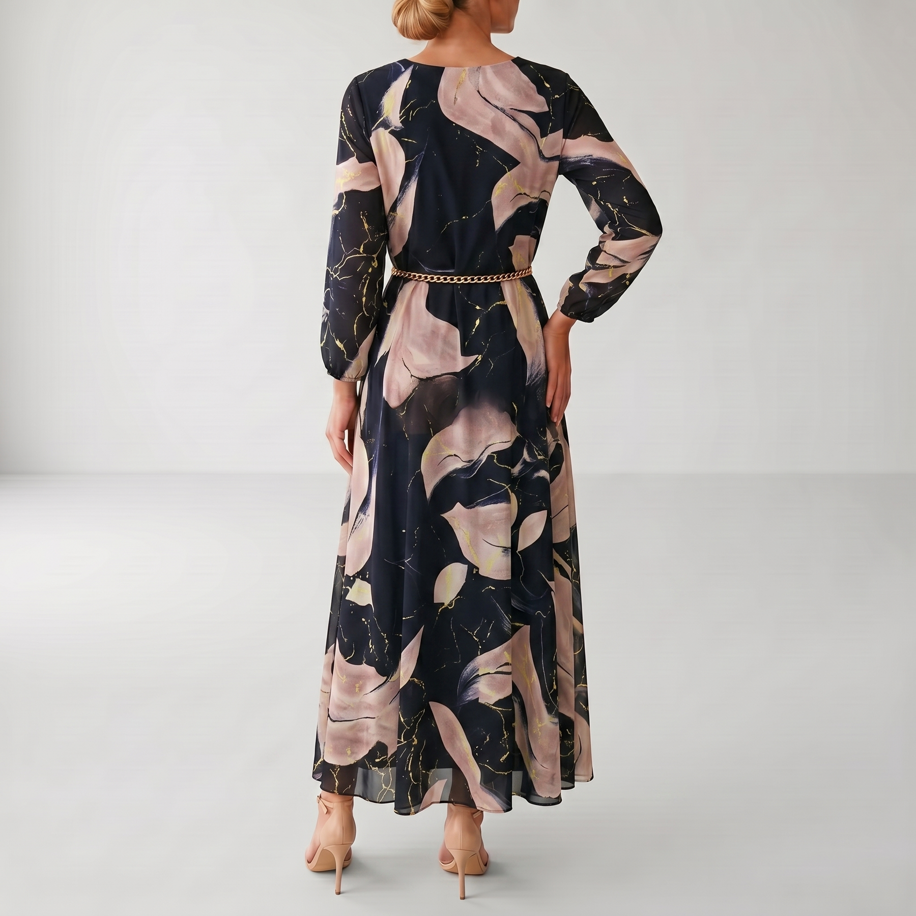 Celine A-Line Maxi Dress