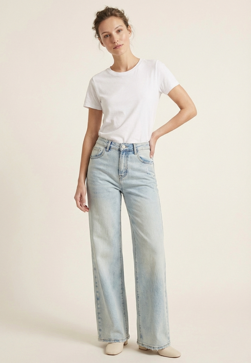 The Effortless High-Rise Wide-Leg