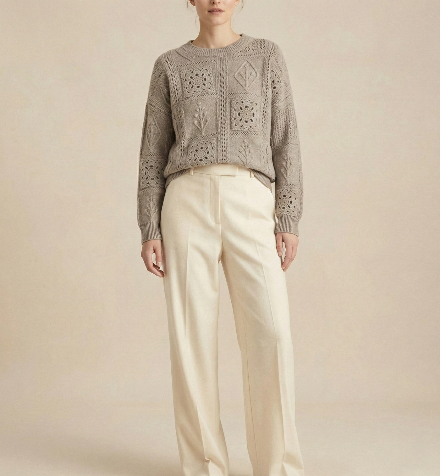 The Vienna Patchwork Sweater