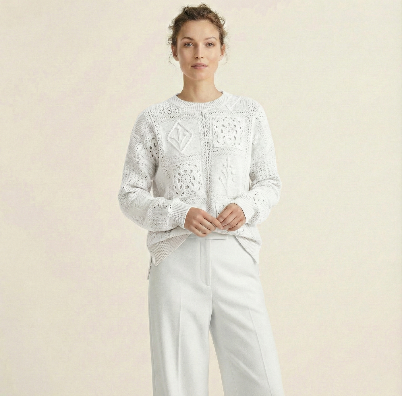 The Vienna Patchwork Sweater