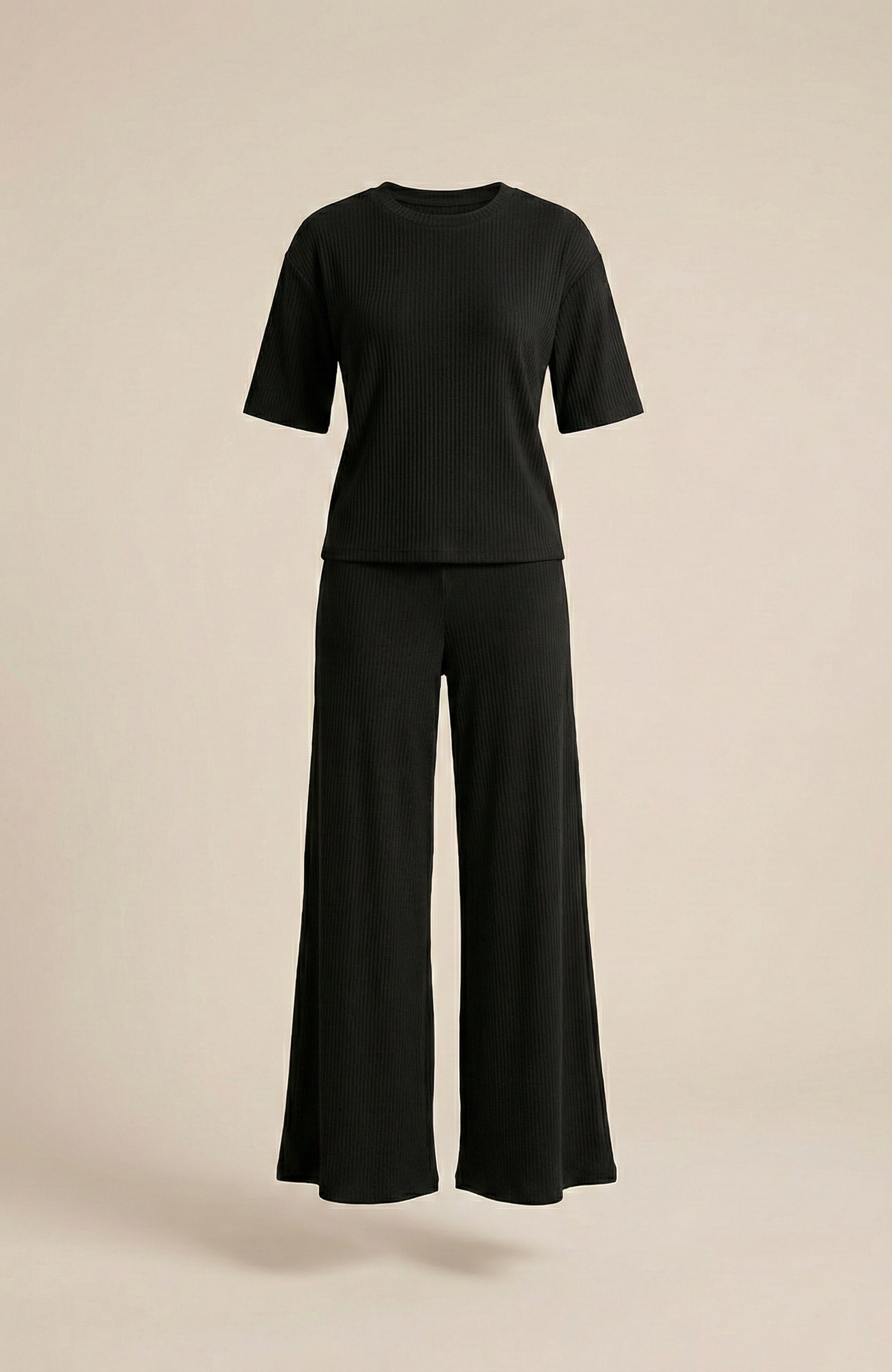 The Willow Ribbed Top & Bottom Set