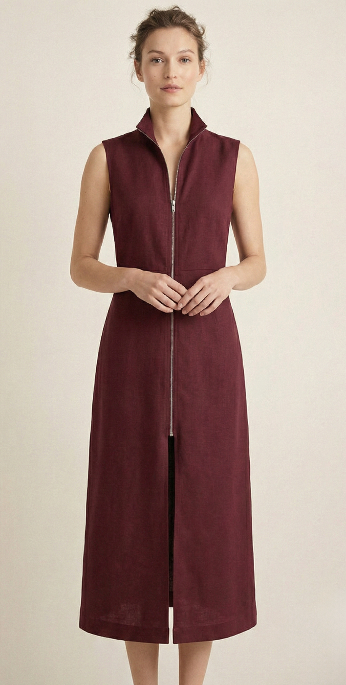 The Riviera Zip-Front Maxi