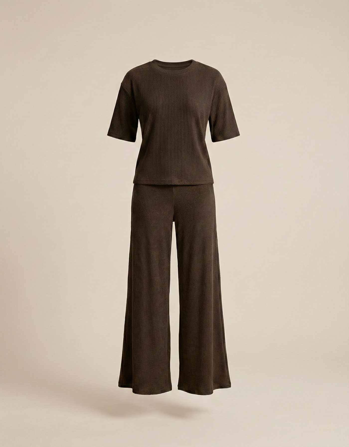 The Willow Ribbed Top & Bottom Set
