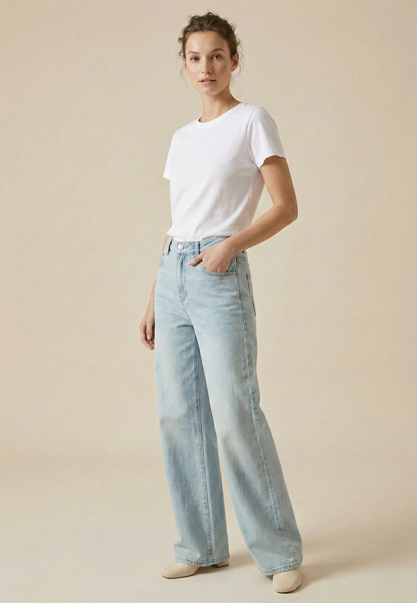 The Effortless High-Rise Wide-Leg