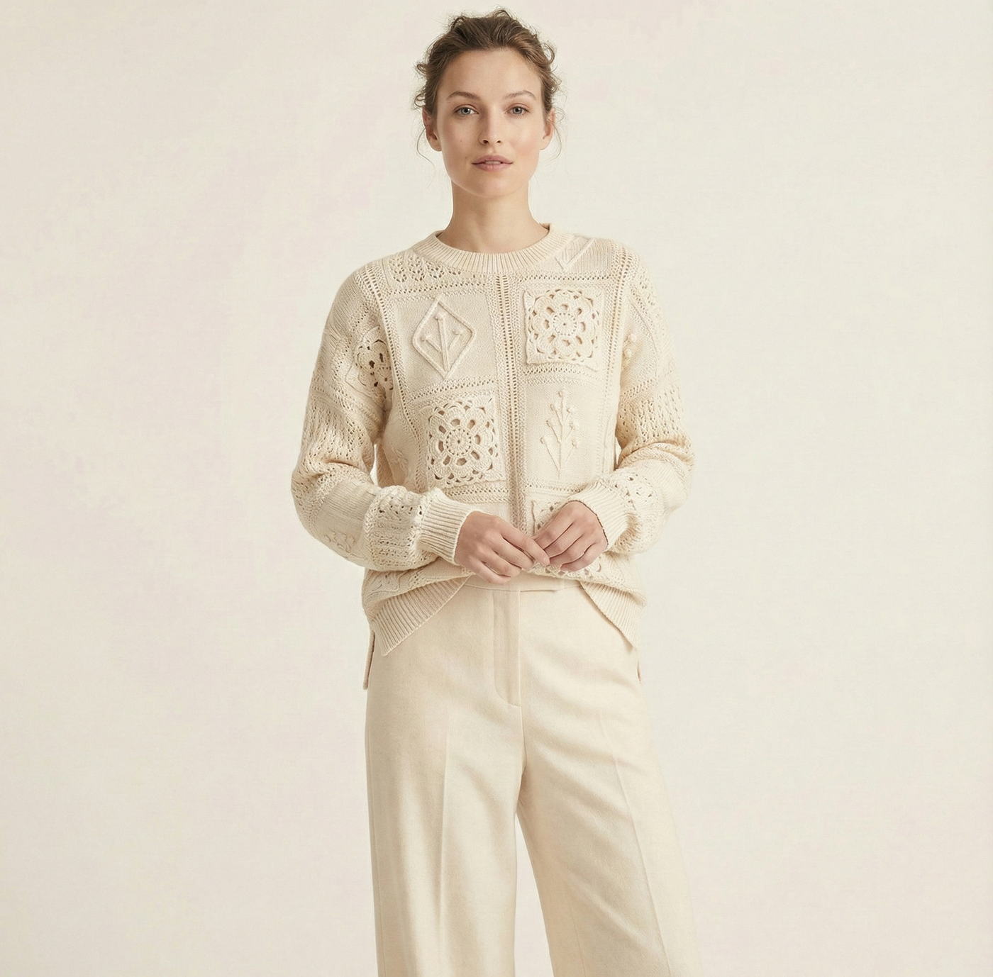 The Vienna Patchwork Sweater