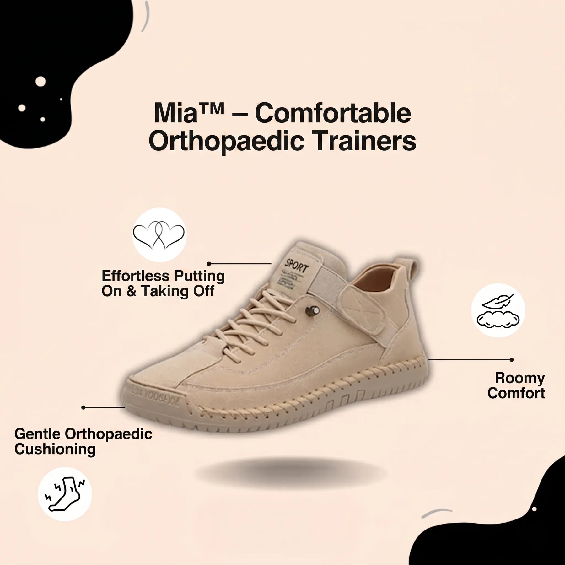 Emiline | Comfort-Support Sneakers