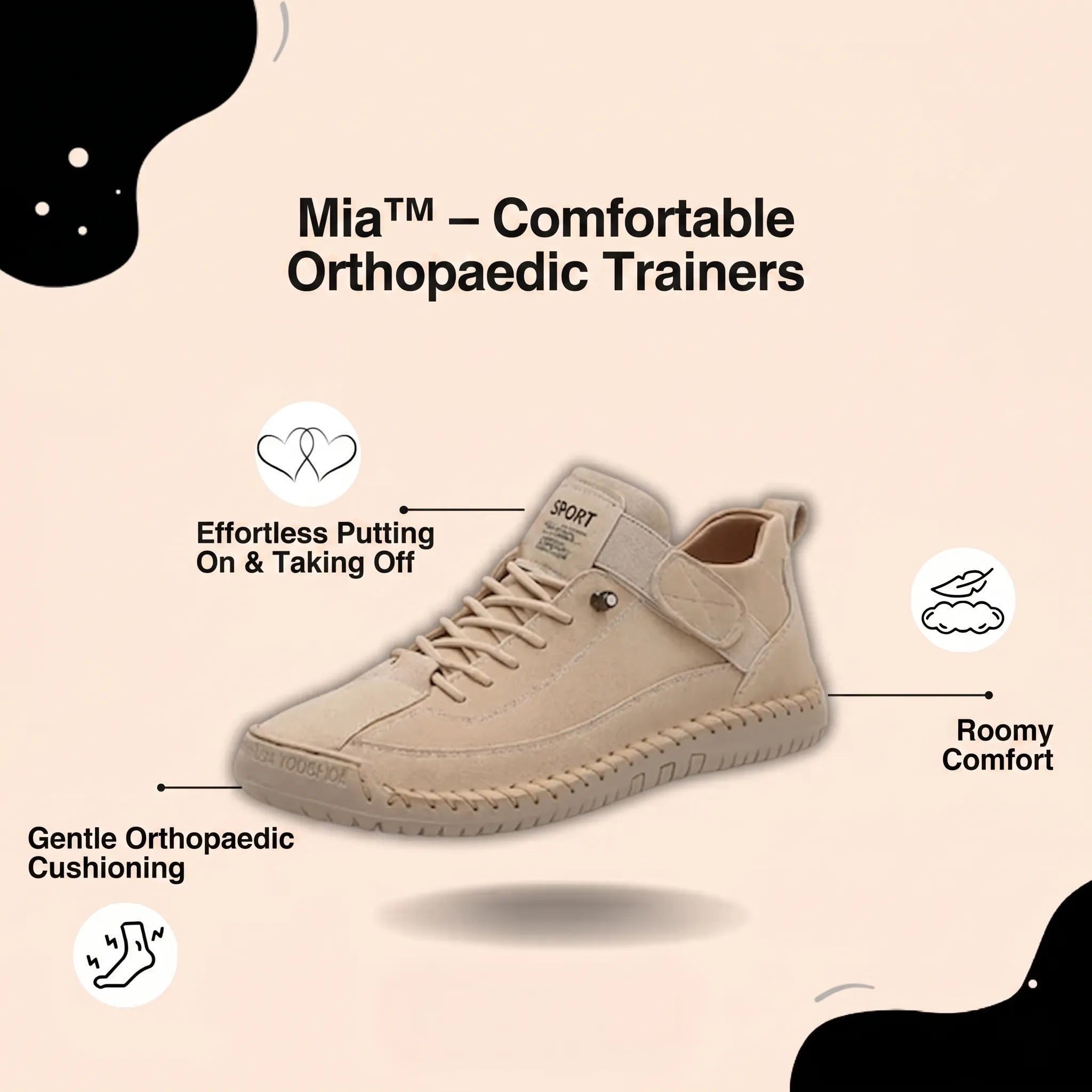 Emiline | Comfort-Support Sneakers