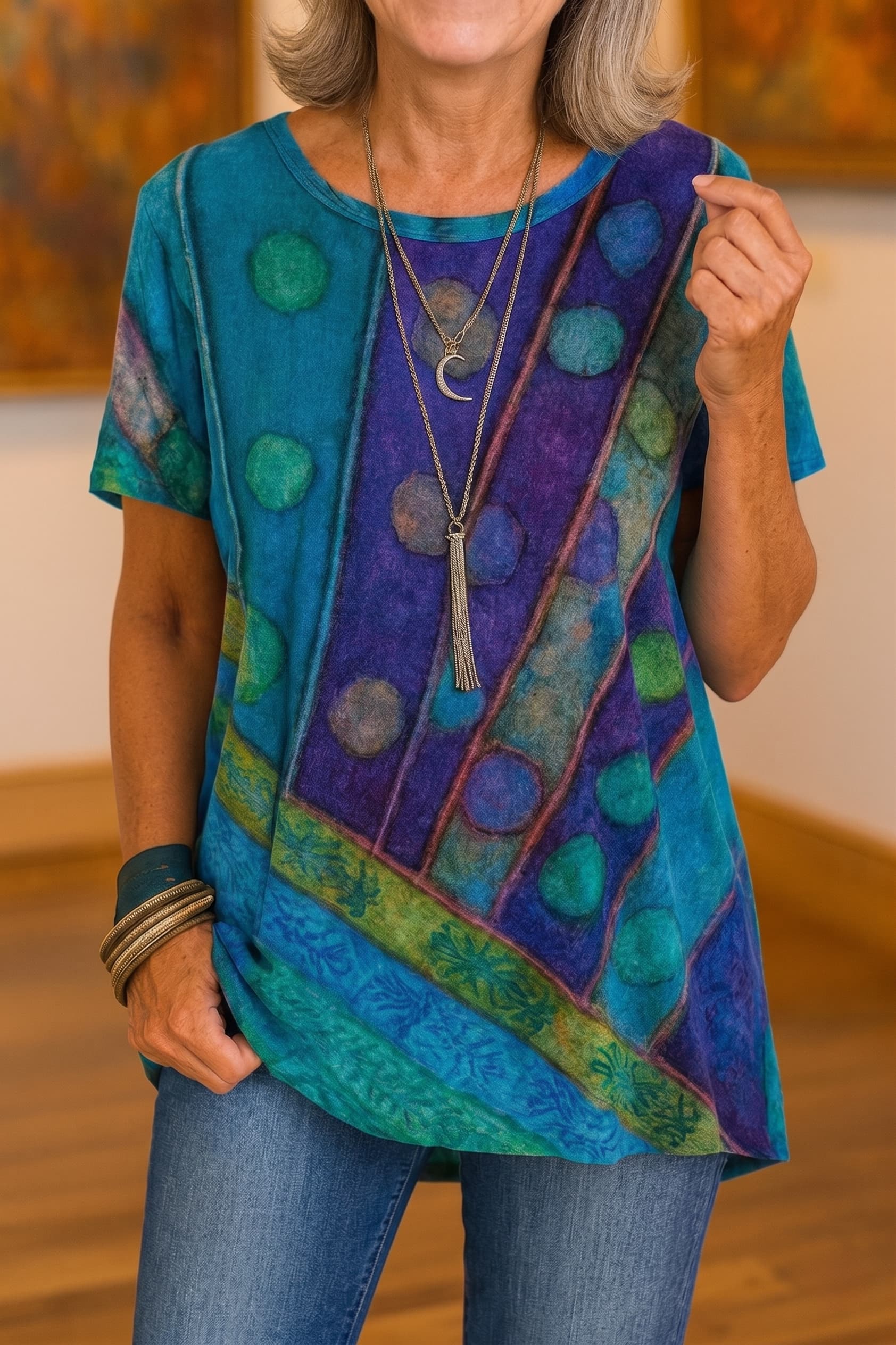 Calla | Artistic Top – Flows Gently, Flatters Beautifully