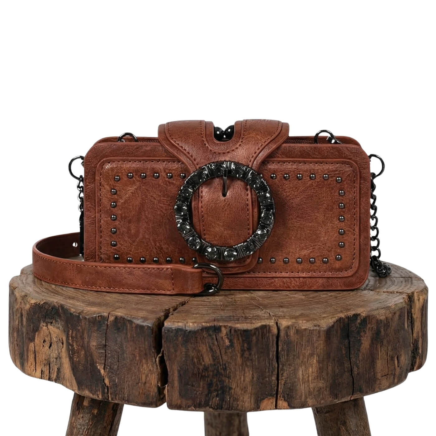 Margherita's Studded Buckle | Clutch