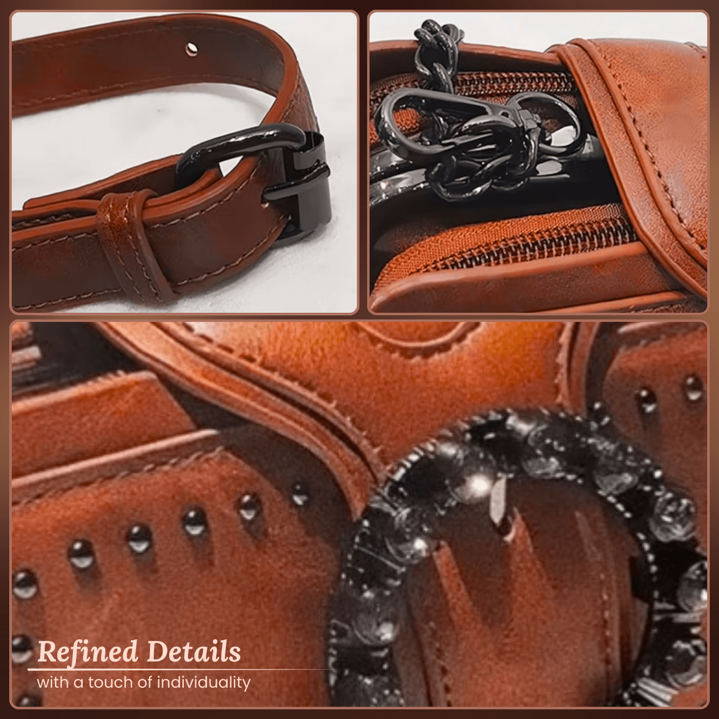 Margherita's Studded Buckle | Clutch