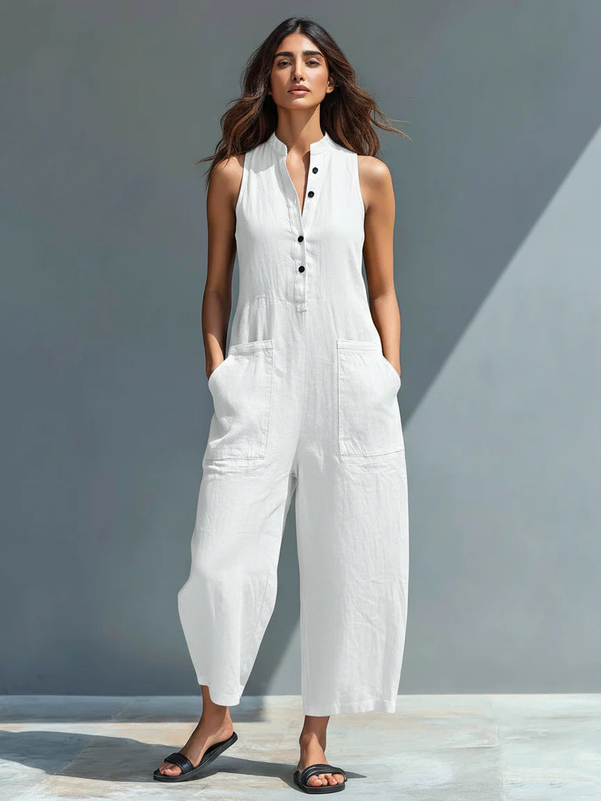 Antaradus - Leona Sleeveless Jumpsuit