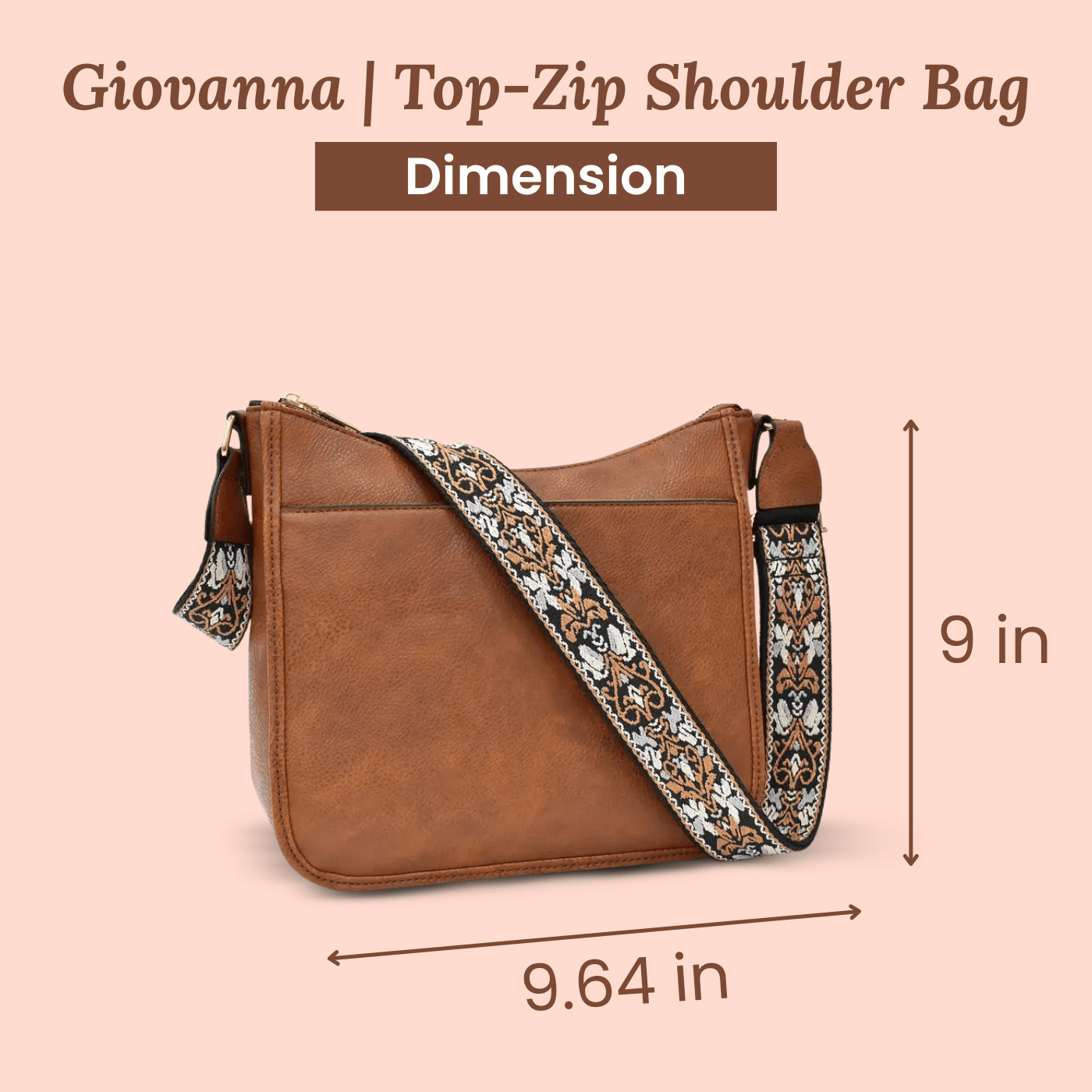Elena's Patterned Everyday | Shoulder Bag