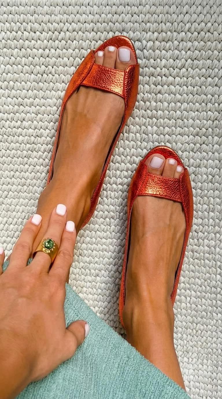 Adelina™ | Comfort Chic Gold Sandals