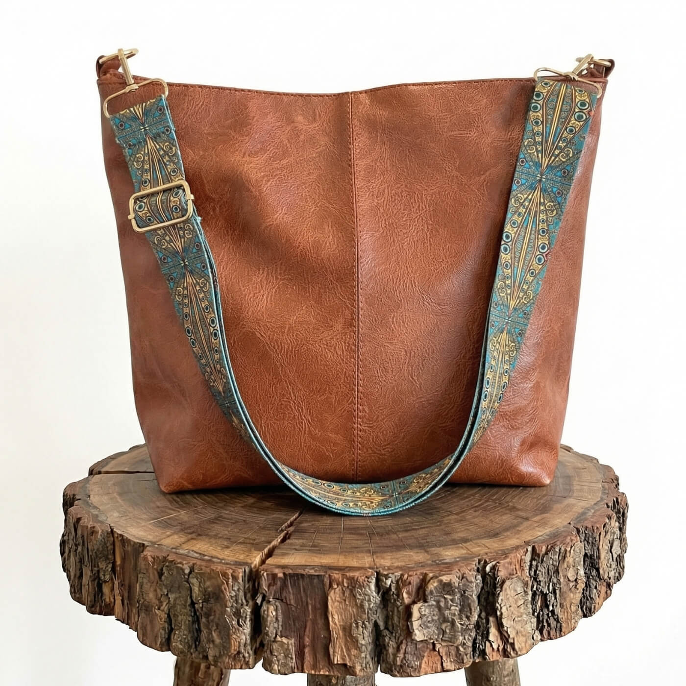 Alba's Textured Carry | Shoulder Bag