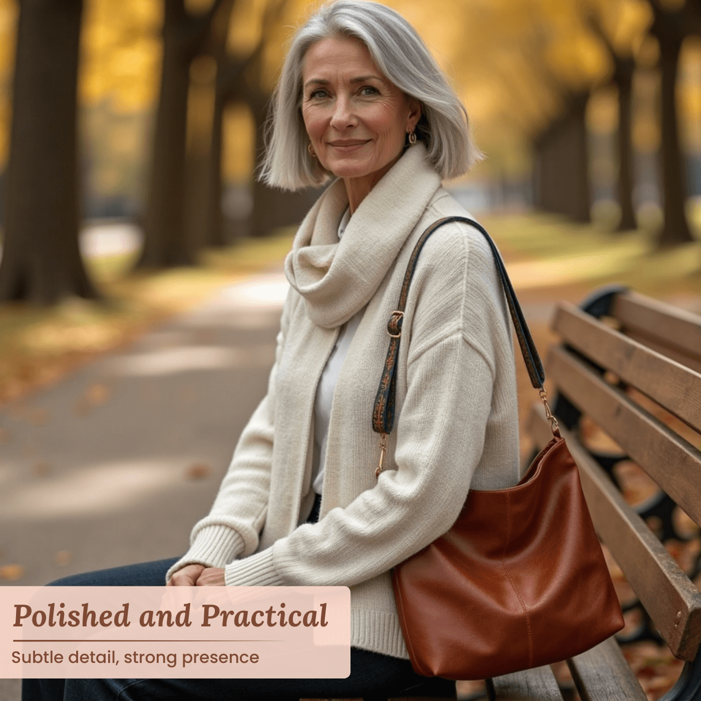 Alba's Textured Carry | Shoulder Bag