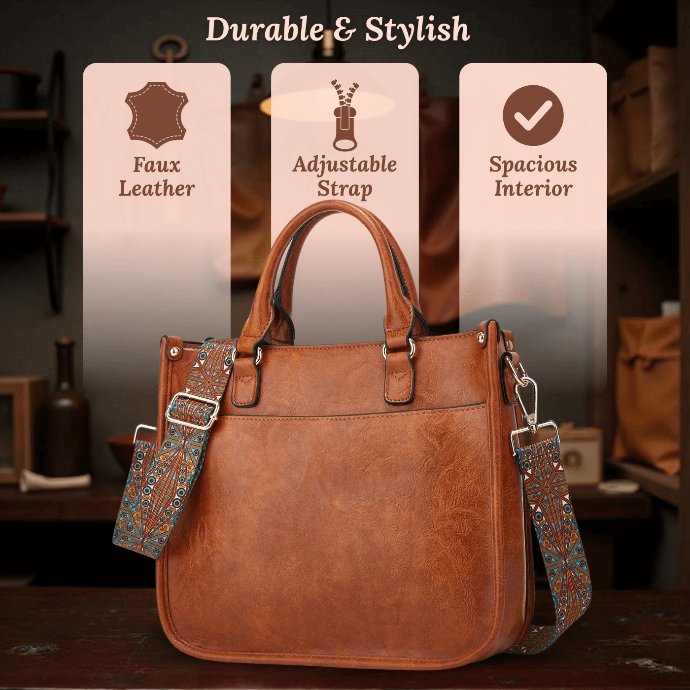 Irene's Pattern Strap | Crossbody Bag