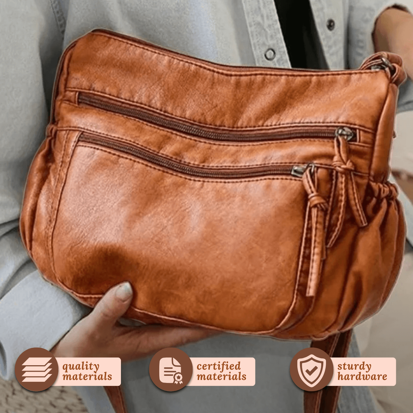 Federica's Multi Pocket | Shoulder Bag