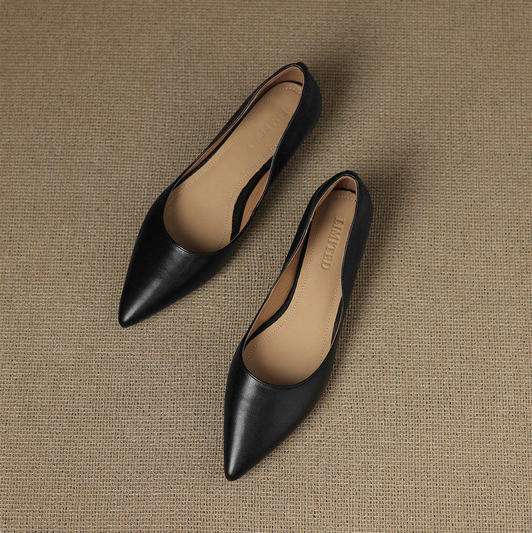 Arla Leather Flats
