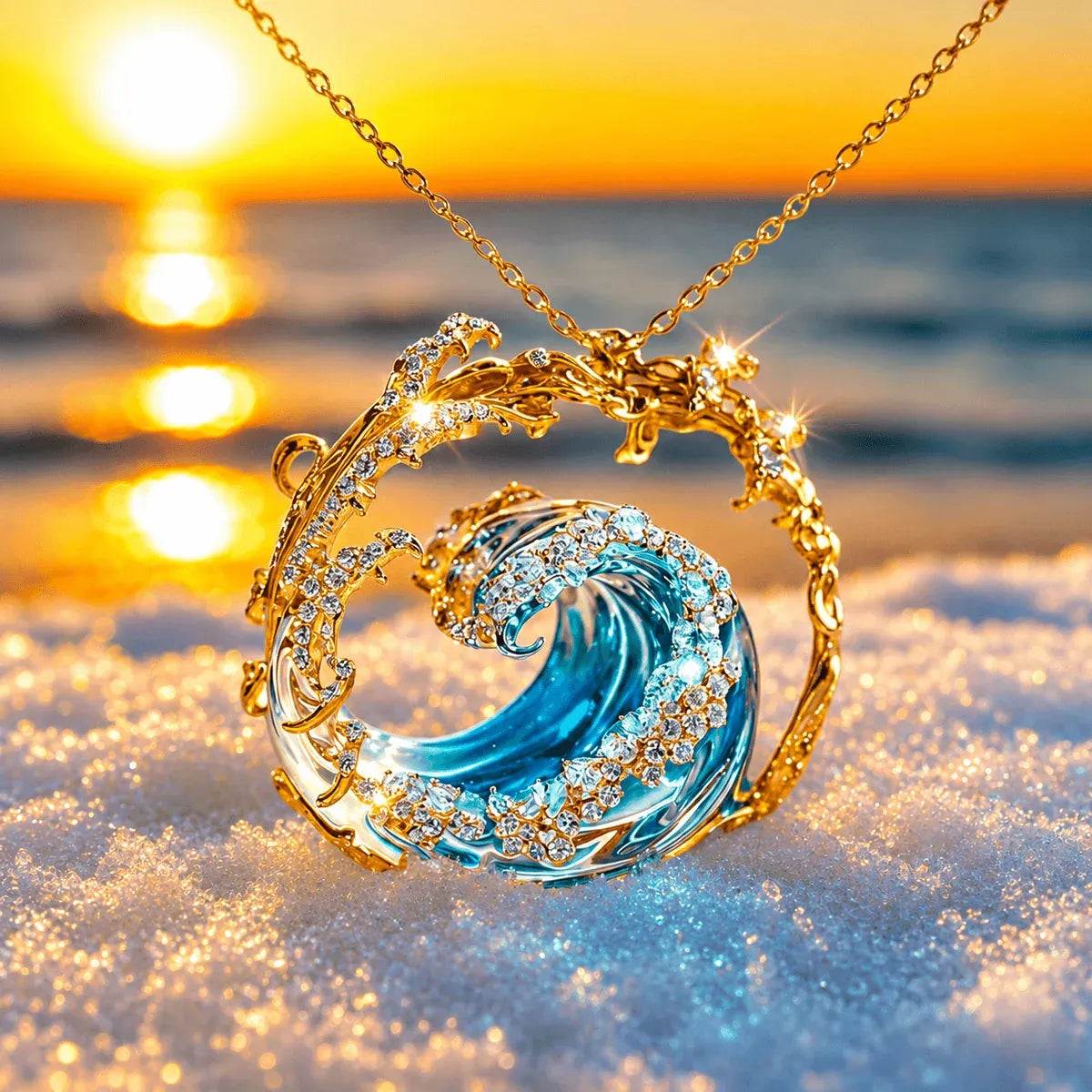 Promise of the Ocean Pendant Necklace
