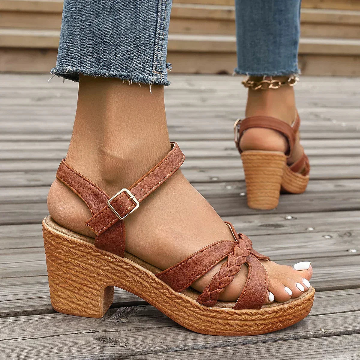 Gianna™ Classic Mid Heel Sandals