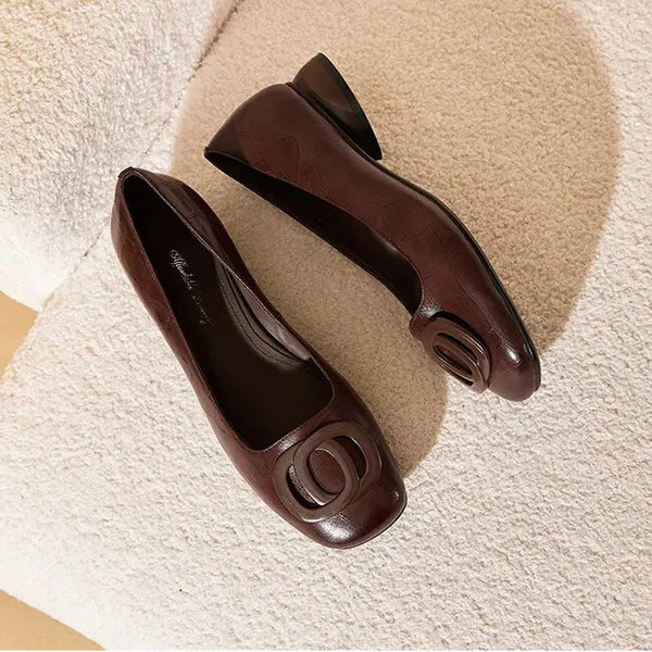 Sophia | Elegant leather Flats for Women