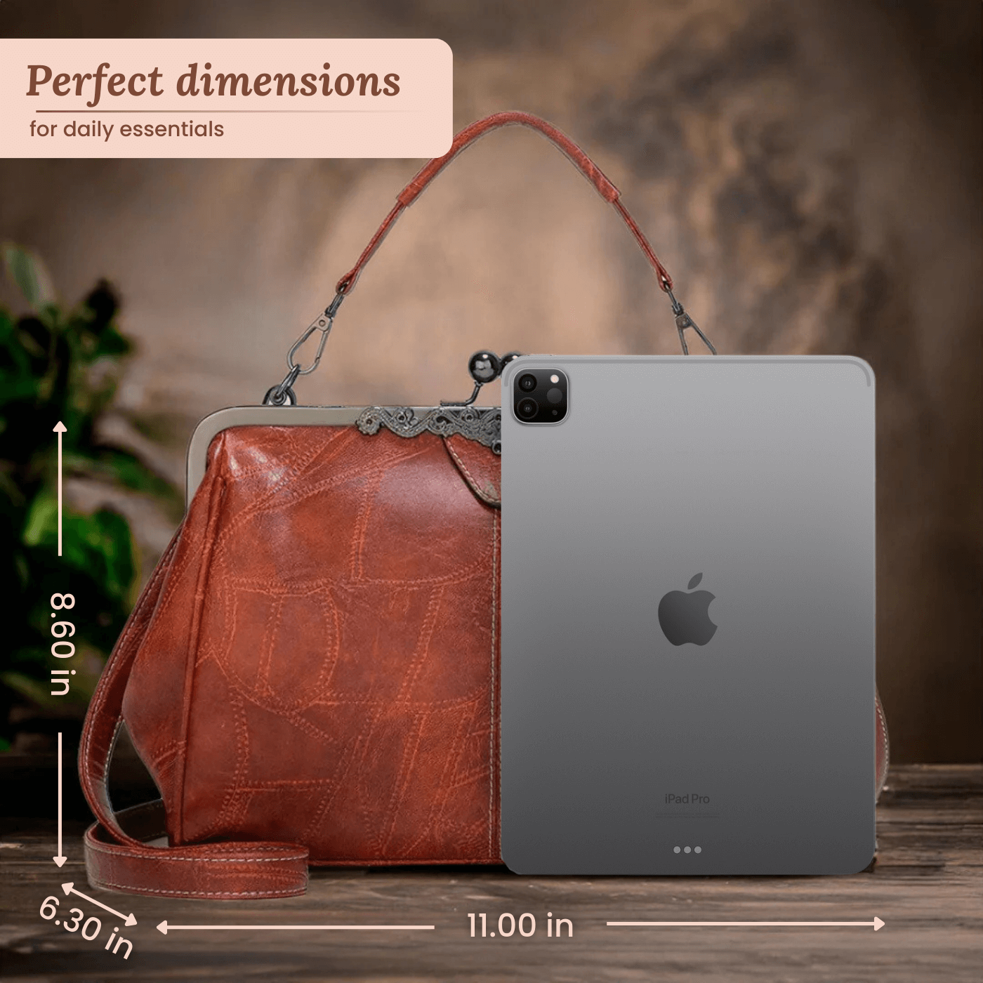 Carlotta's Frame Elegance | Handbag