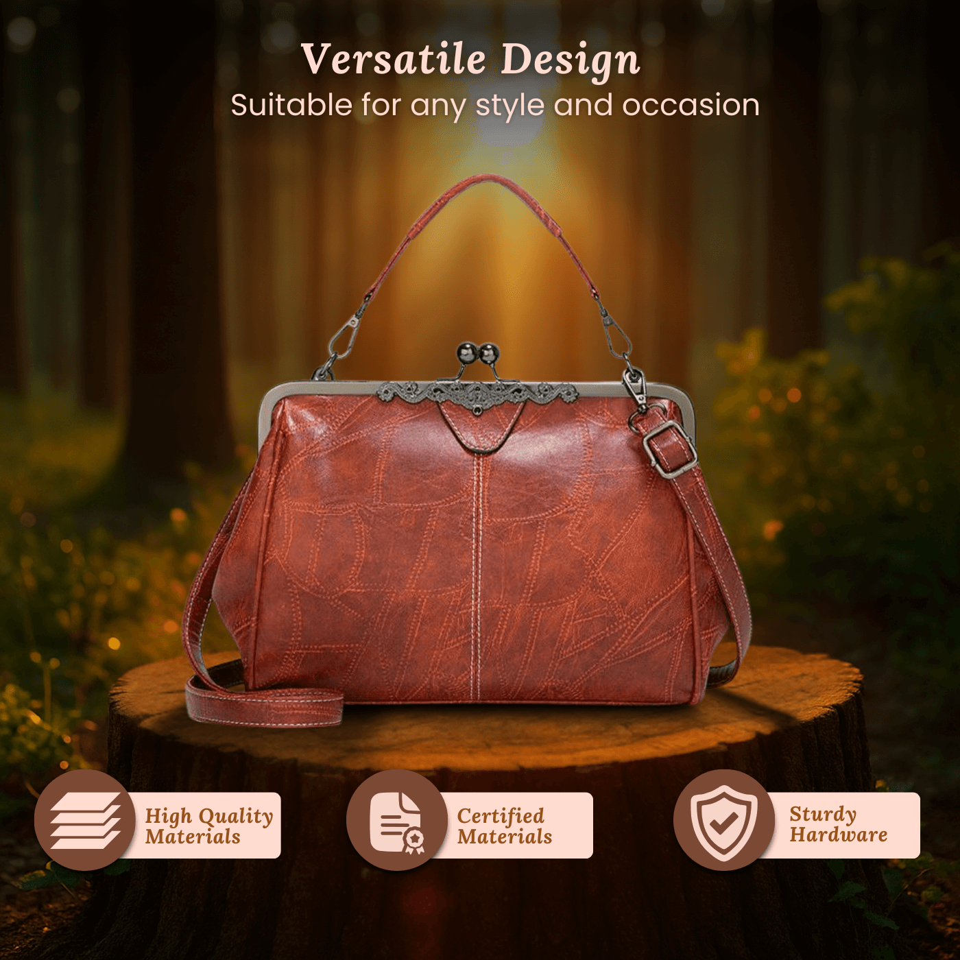 Carlotta's Frame Elegance | Handbag