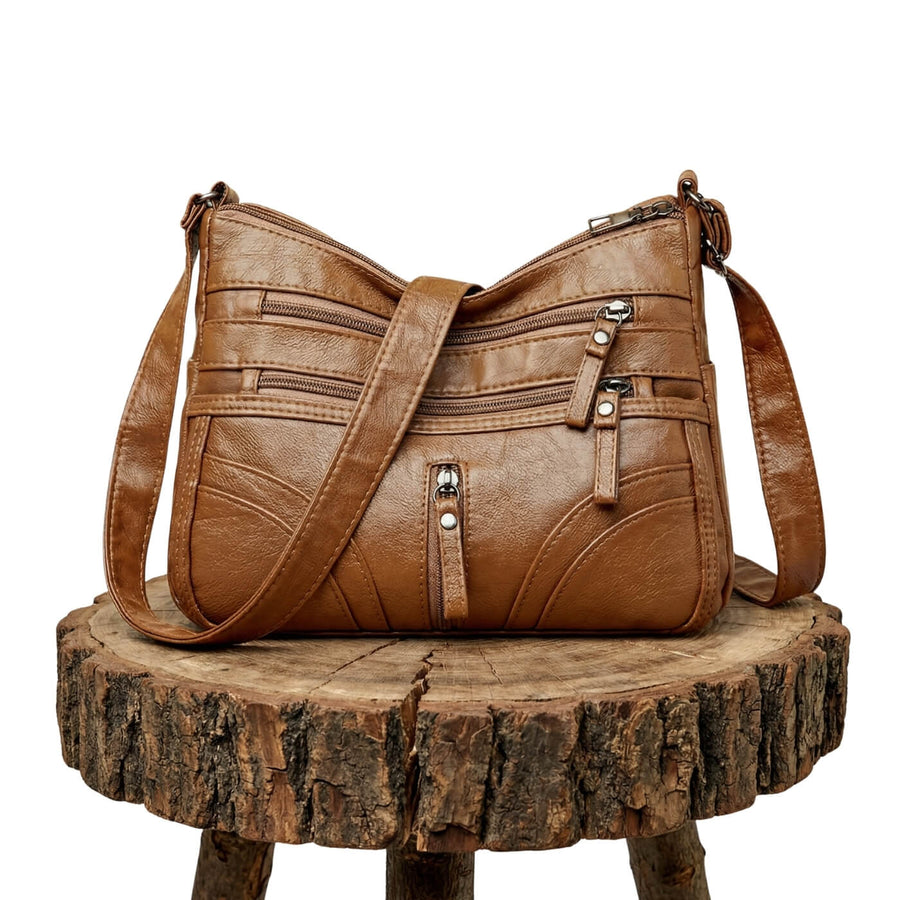 Giulia's Multi-Zip | Crossbody Bag