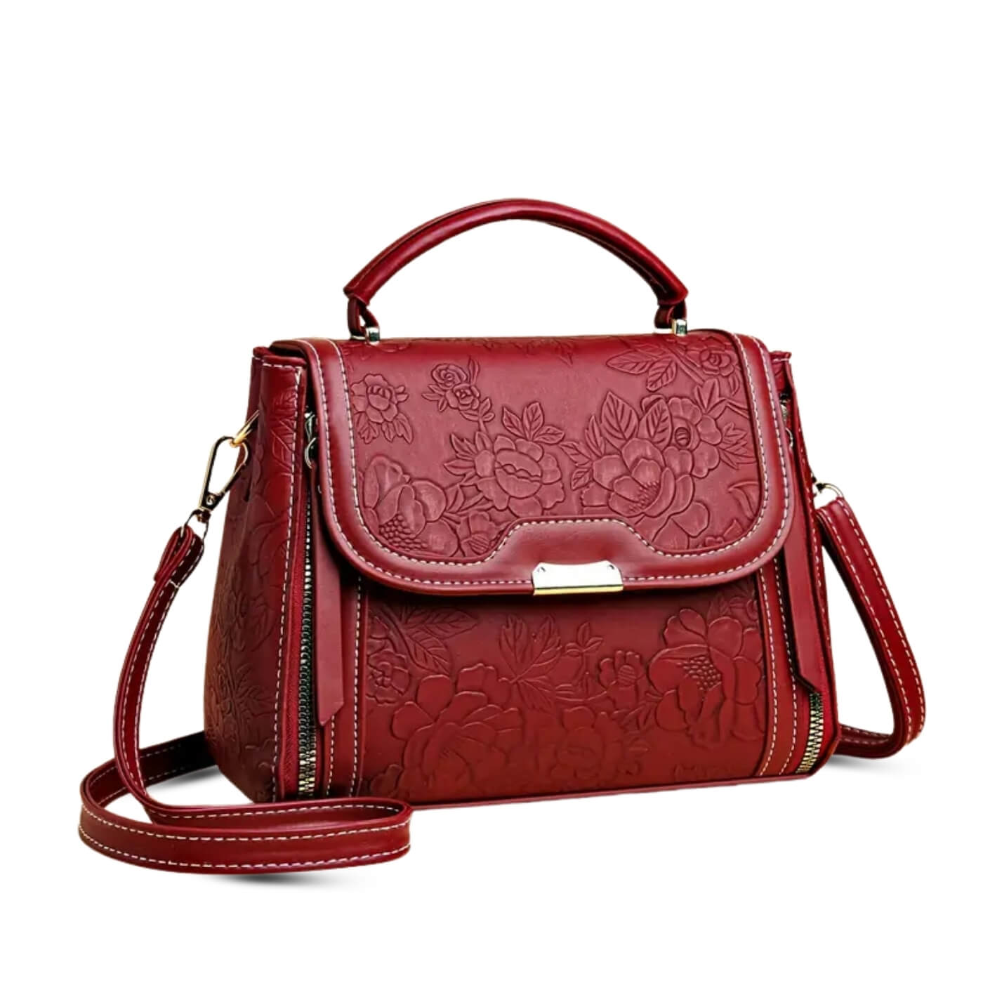 Michela's Floral Elegance | Handbag