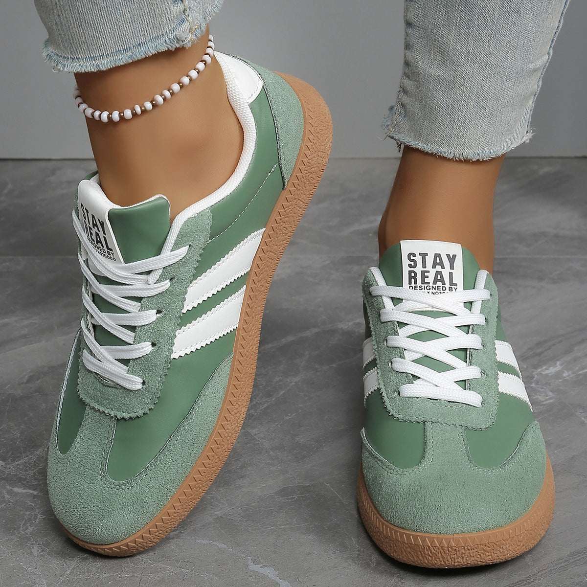 Isabelle™ | Stylish Orthopaedic Wedge Trainers